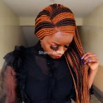 Side Style Braided Wig BNB010