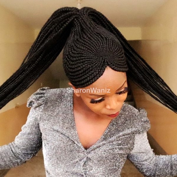 Long Ponytail Braided Wig BCA013 - Image 4
