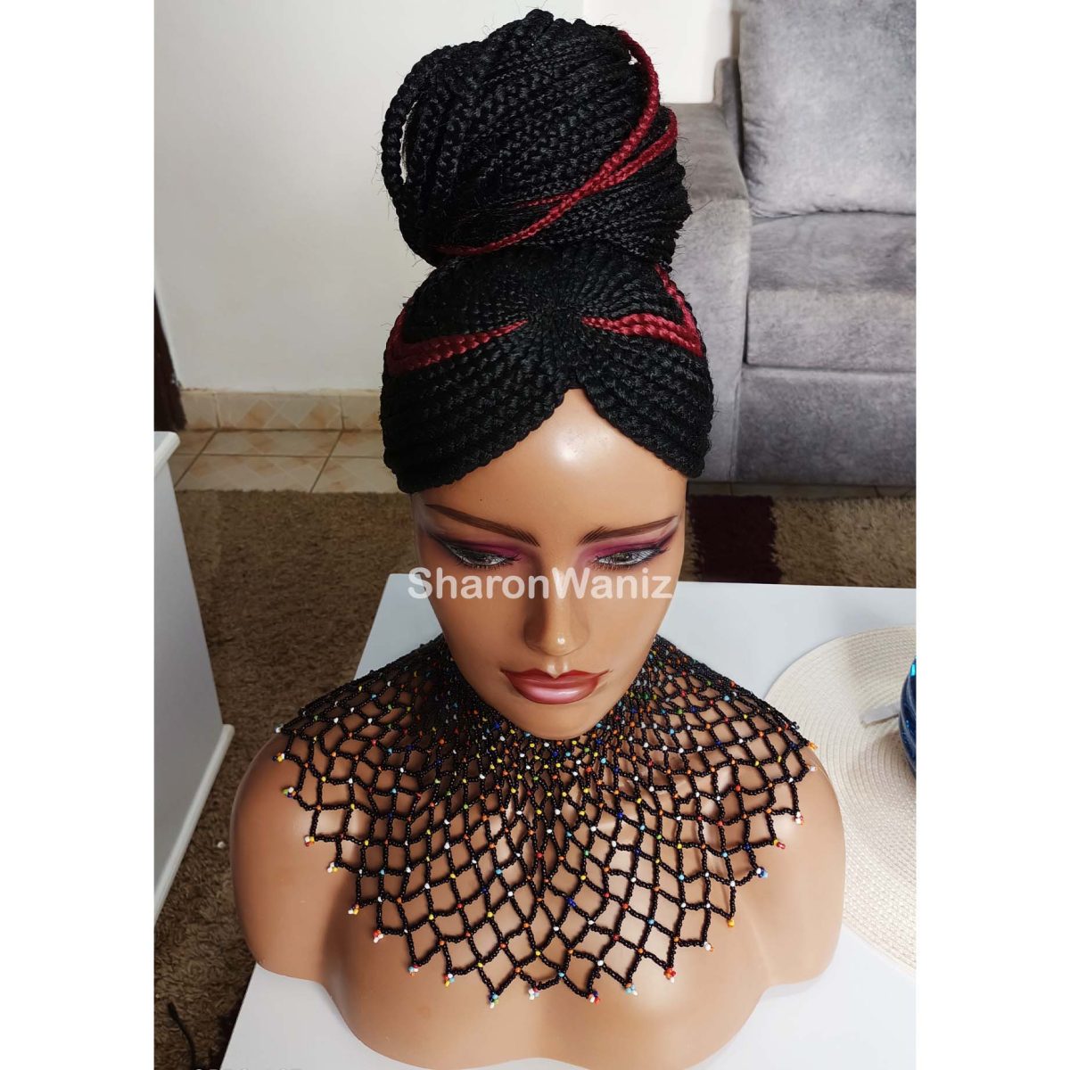 Long Ponytail Braided Wig BCA001 - Image 5