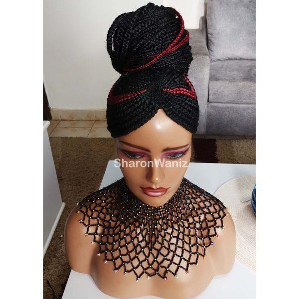 Long Ponytail Braided Wig BCA001 - Image 5