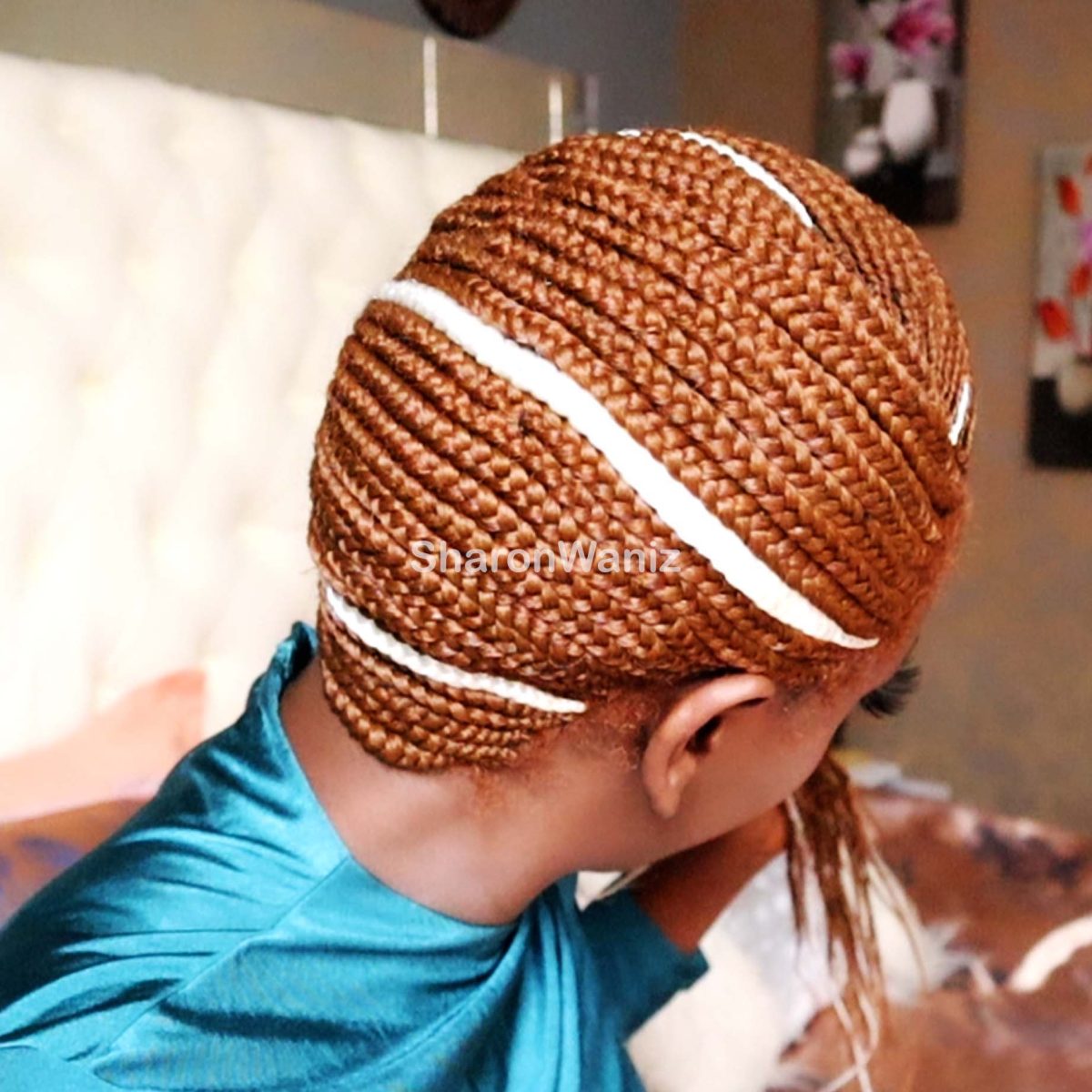 Side Style Braided Wig BNB008 - Image 2