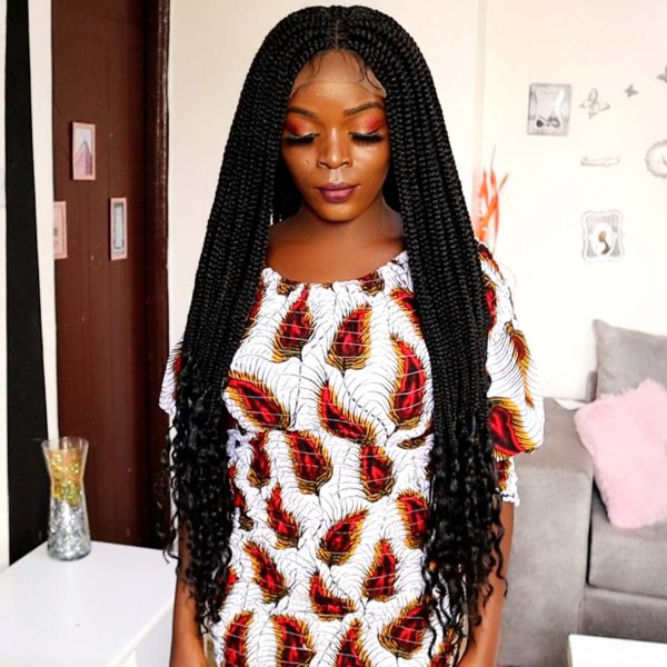 Extra Long Individual Braided Wig BGR030 - Image 3