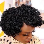 Short Kinky Twist Wig TGR007