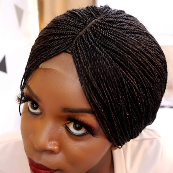 Short Shoulder Length Twist Wig TGR012 - Image 4