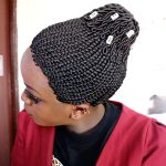 Short  Top bun Braided Wig BCA045