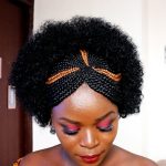 Back Afro Front Braided U-Wig CCA009