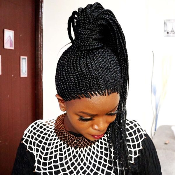 Long Ponytail Braided Wig BCA021 - Image 5