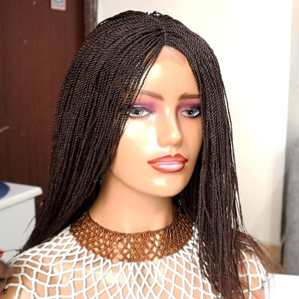 Short Shoulder Length Twist Wig TGR009 - Image 3