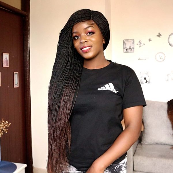 Extra Long Waist Length Twist Wig TGR011 - Image 3