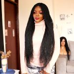 Extra Long Waist Length Twist Wig TGR005