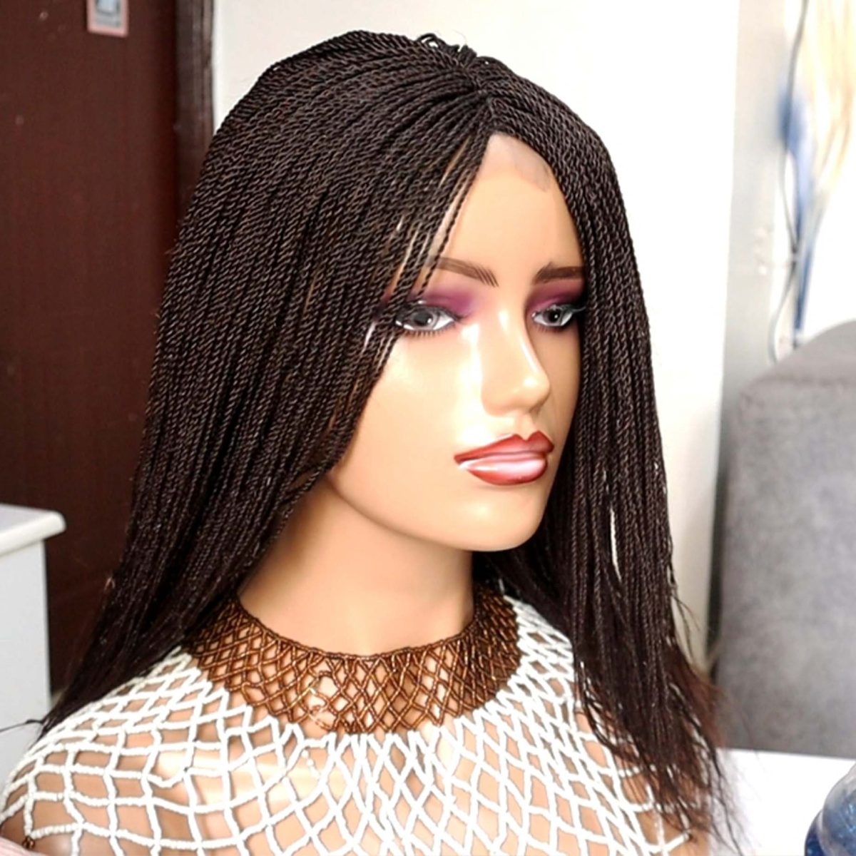 Back Length Twist Wig TGR017 - Image 2