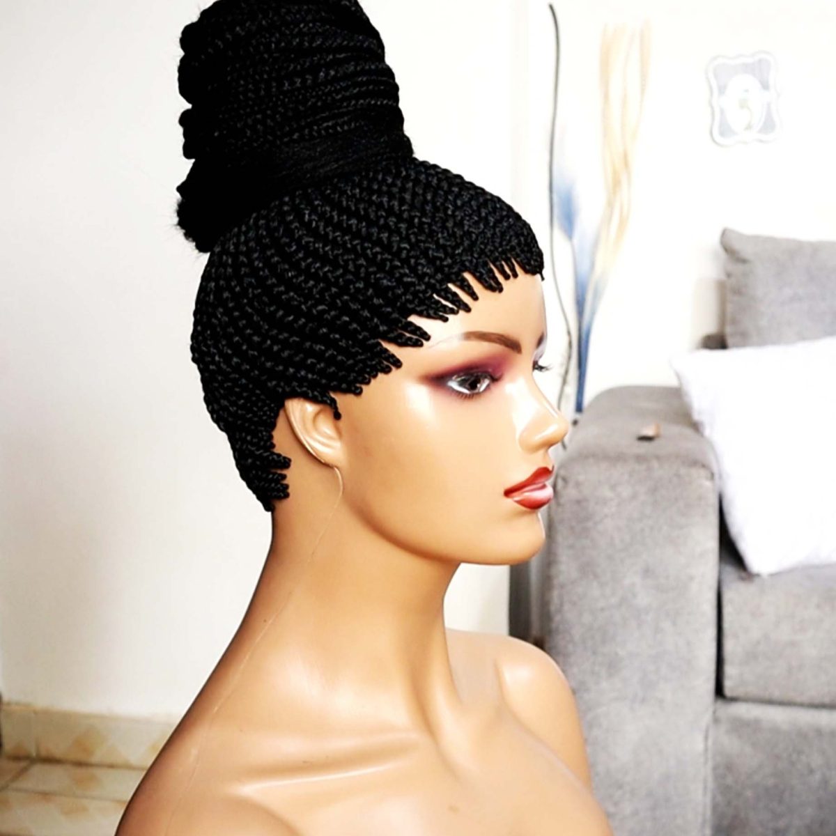 Long Ponytail Braided Wig BCA021 - Image 3
