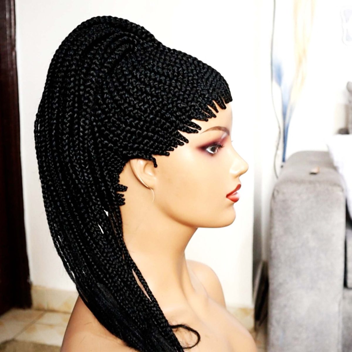 Long Ponytail Braided Wig BCA021 - Image 2