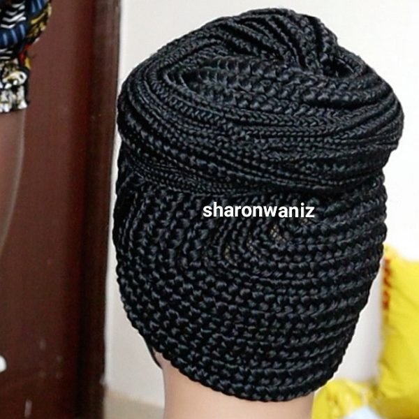 Ponytail Bun  Braided Wig - Image 7
