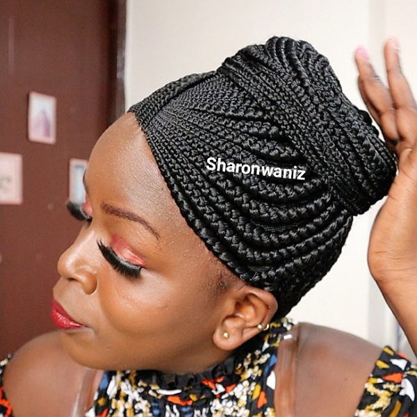 Ponytail Bun  Braided Wig - Image 5
