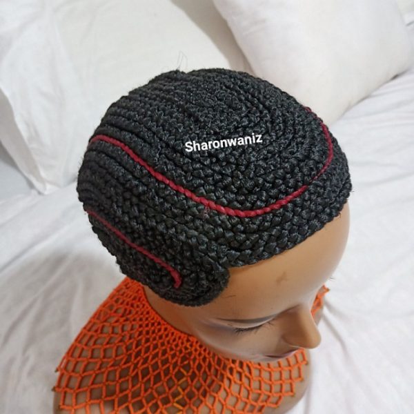 Short Back cornrows Braided Wig BCA011 - Image 4
