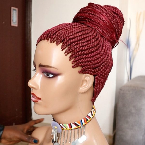 Long Ponytail Braided Wig BCA056 - Image 2
