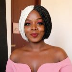 Short Individual Black and White  bob wig