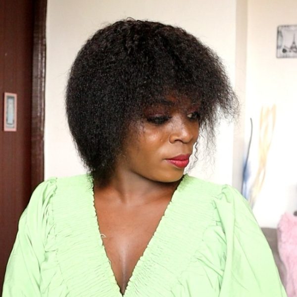 Natural looking  Afro wig - Image 4