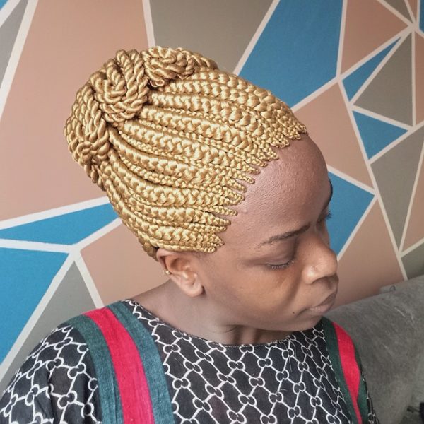 Up Twisted Braided Wig BGN060 - Image 6