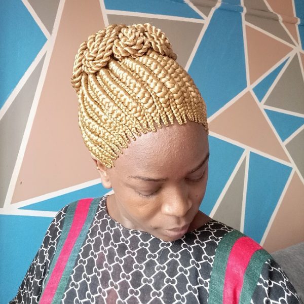 Up Twisted Braided Wig BGN060 - Image 7