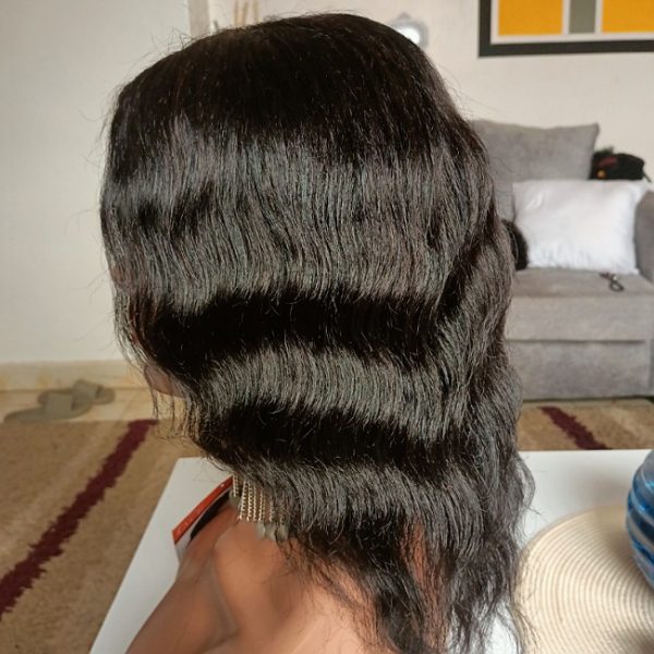 Lace Closure Wig 100% Human Hair Glueless Wigs Natural Color - Image 6