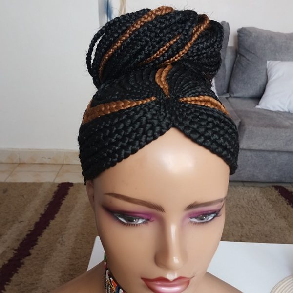 Long Ponytail Braided Wig BCA018 - Image 4