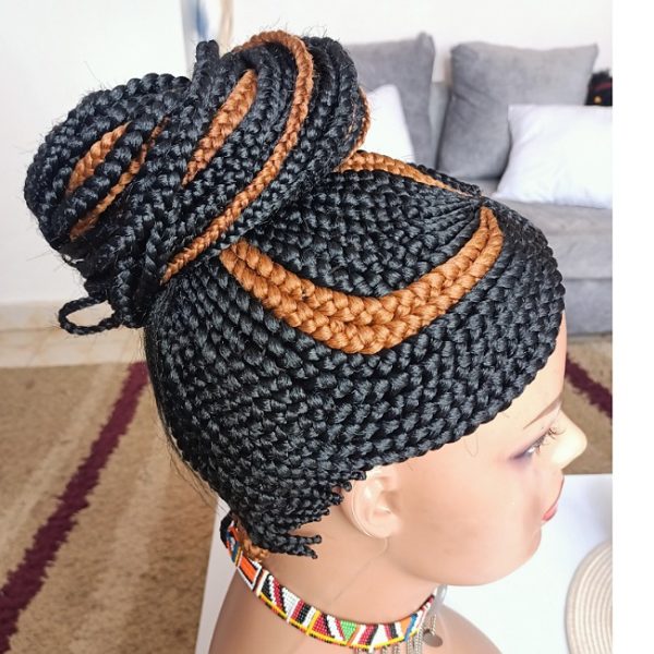 Long Ponytail Braided Wig BCA018
