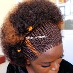 Front Braided Back Afro Color 33 & 30 CGN