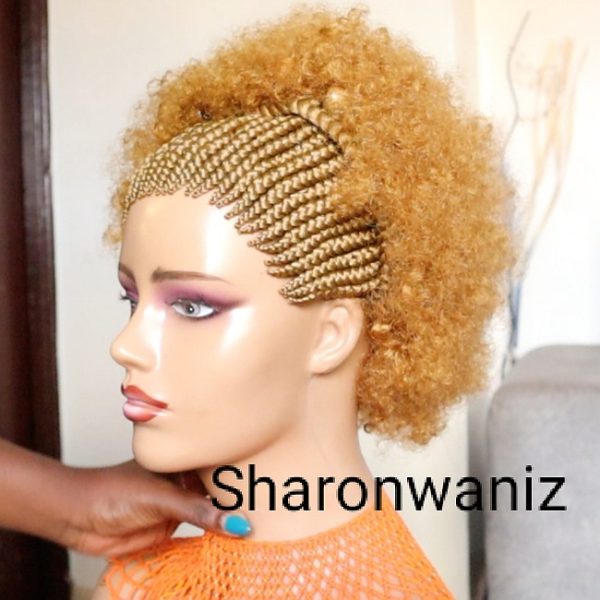 Back Afro Front Braided CGN0CL27 - Image 6