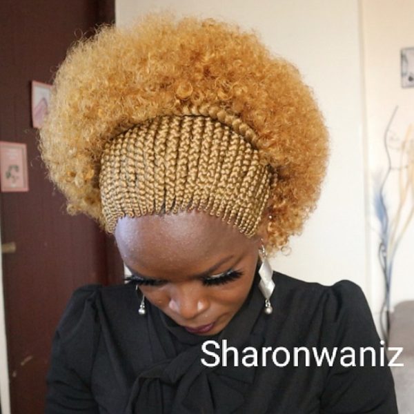 Back Afro Front Braided CGN0CL27 - Image 5