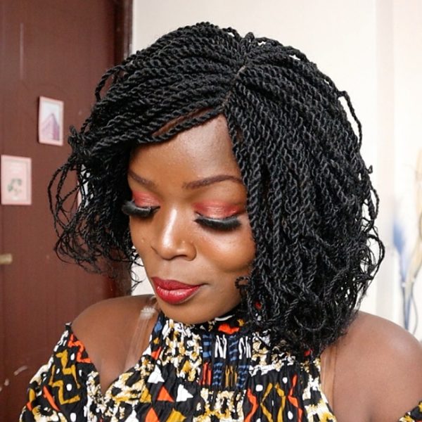 Short Kinky Twisted Wig - Image 8