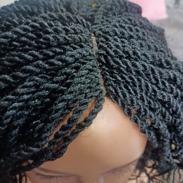 Short Kinky Twisted Wig - Image 3